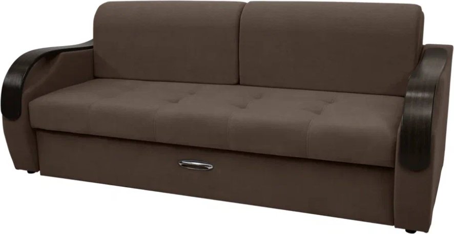 

Диван Сириус Лидер-6 НПБ 225x110 (Eva 26 велюр коричневый)