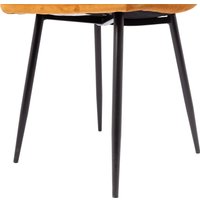 Стул AksHome Dallas 76330 (велюр, горчичный/черный)