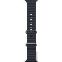 Умные часы Apple Watch Ultra LTE 49 мм (титановый корпус, титановый/темно-серый, ремешок из эластомера)