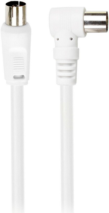 Кабель SmartBuy KTV115 M - M угловой (3 м, белый)