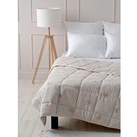 Одеяло Лен наш Лен/овечья шерсть Евро 208840 (200x220, бежевый)