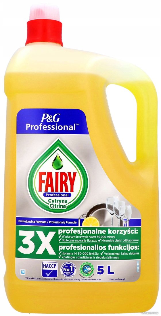 Средство для мытья посуды Fairy Professional Lemon 5 л