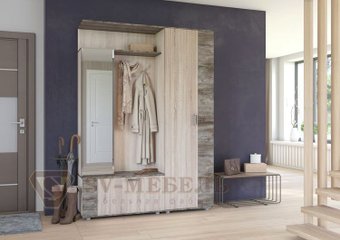 Стенка SV-Мебель Виза-17 (дуб сонома/сосна джексон)