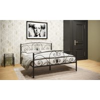 Кровать ИП Князев Нимфея 160x190 (черный)