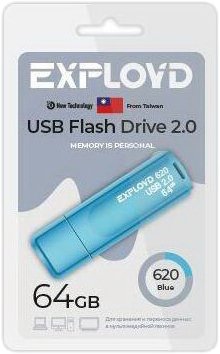 

USB Flash Exployd 620 64GB (синий)