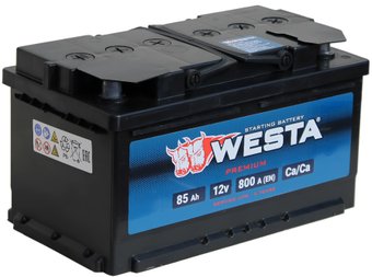 Автомобильный аккумулятор Westa 6СТ-85 VLR Euro низкий R+ (85 А·ч)