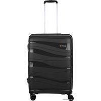 Чемодан-спиннер Sun Voyage SV051-PPD001-24 67 см (черный)