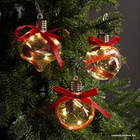 Елочная игрушка Luazon Шары с еловыми шишками 4834898