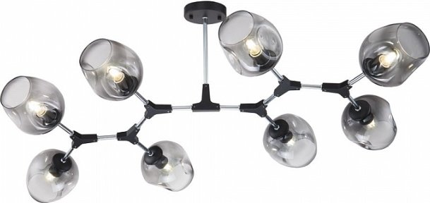 

Люстра средней высоты Freya Desi FR5006CL-08B