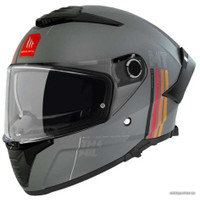 Мотошлем MT Helmets Thunder 4 SV MIL C2 (S, матовый серый)