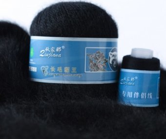 HobbyBoom Пух Норки 811 (черный)