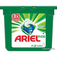 Капсулы для стирки Ariel Все в 1 Горный родник (23 шт)