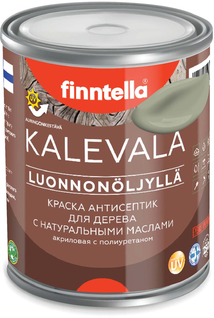 

Краска Finntella Kalevala Suojaa F-13-1-1-FL024 0.9 л (зеленый/серый)
