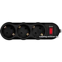 Сетевой фильтр SVEN SF-03L (черный, 3 м)