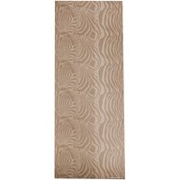 Придверный коврик Вилина Противоскользящий Элемент 65x150 7176-Zebra_Brown (коричневый)