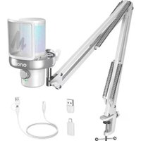 Проводной микрофон Maono DM40 Pro S (белый)