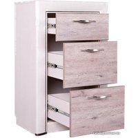 Комод Anrex Olivia 3S/56 (вудлайн кремовый/дуб анкона)