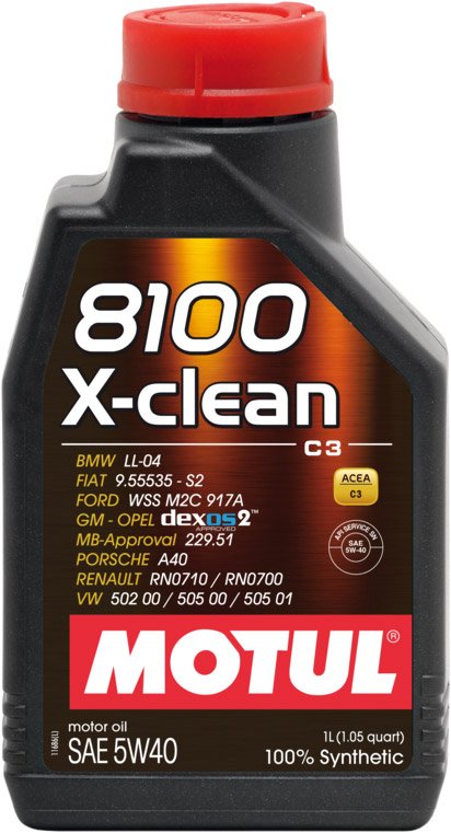 

Моторное масло Motul 8100 X-clean 5W40 5л