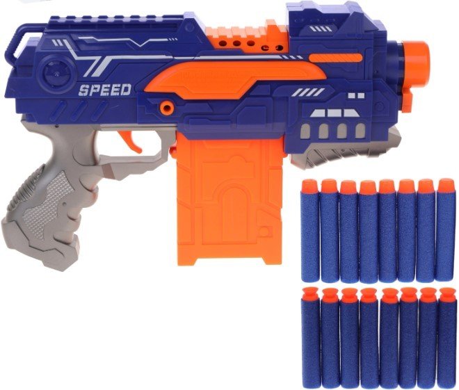 

Автомат игрушечный Наша Игрушка С мягкими пулями 7022-3