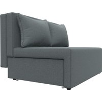 Диван Лига диванов Лагуна 125933 (рогожка амур серый)