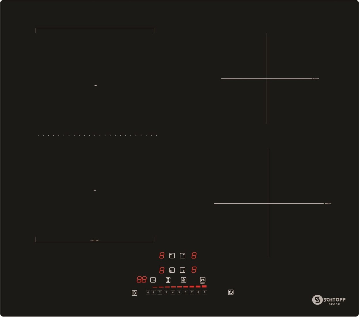 

Варочная панель Schtoff I60H01 Black