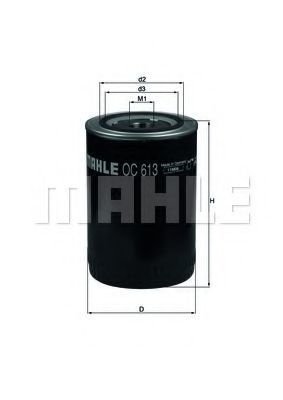 

Масляный фильтр Mahle Knecht OC613