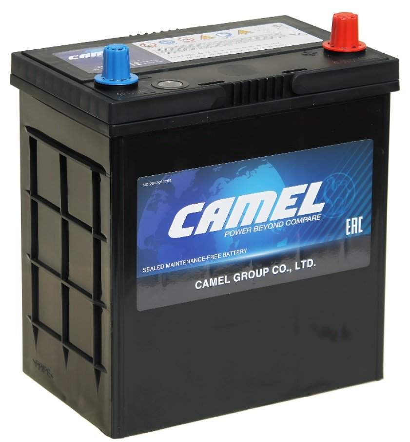 

Автомобильный аккумулятор Camel Asia 45B19L euro R+ (39 А·ч)