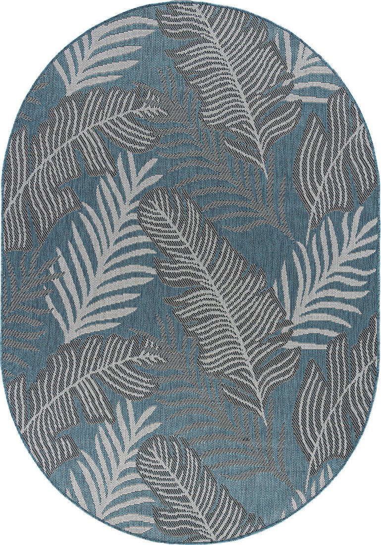 Циновка Merinos Kair S132-OVAL-BLUE (2x2.9)