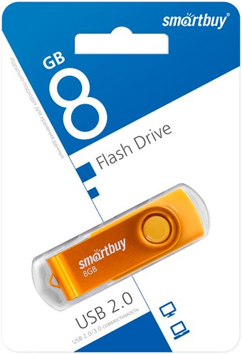SmartBuy Twist 8GB (желтый)