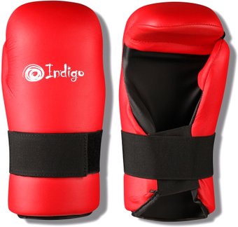 Тренировочные перчатки Indigo 7-Contact Pu UL-3645 (S, красный)