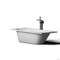 Ванна VATE Linna 169x74 VATEB0002-169 (белый, classik skold матовый)