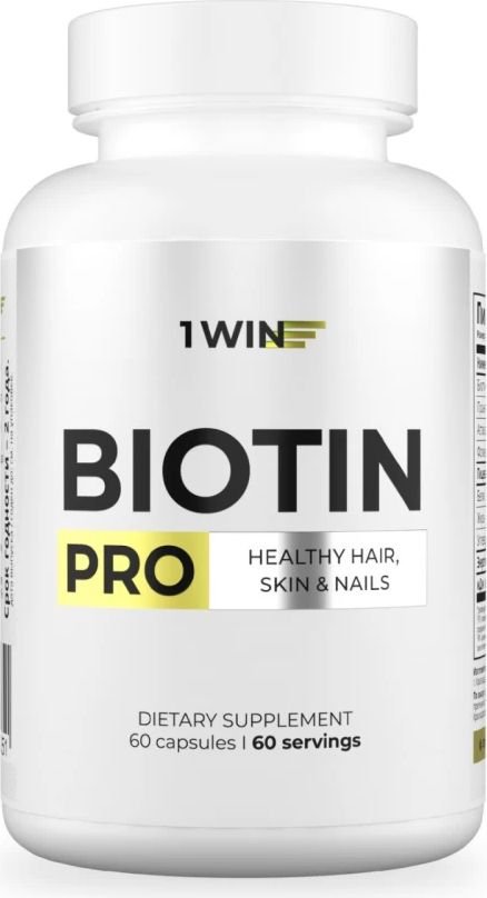 

Витамины, минералы 1WIN Биотин PRO комплекс (60 капсул)