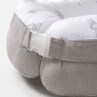 Матрас-кокон Perina Soft Cotton гнездышко ГН-02.6 (серый)