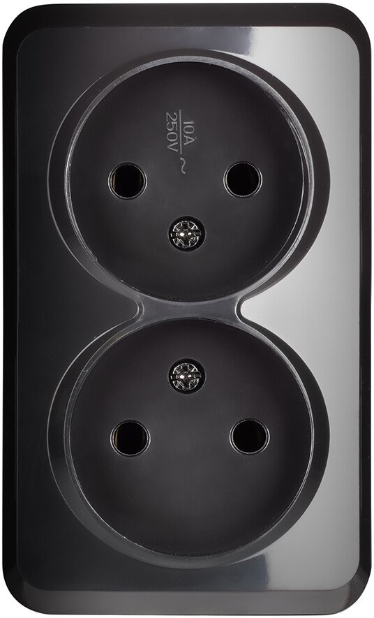 Розетка SmartBuy SBE-03b-10-S2-N