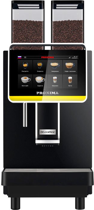 Кофемашина Dr.Coffee F2 (черный)