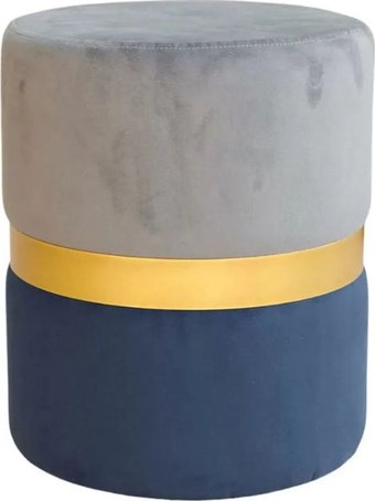 Пуфик DreamBag Колорадо (Серо-синий)