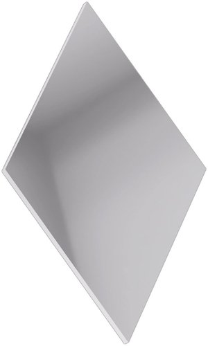Самоклеящийся зеркальный декор MirrorWall Ромб 2.0 (серебро)
