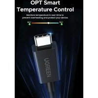 Кабель Ugreen L703 Thunderbolt - Thunderbolt 45996 (1 м, черный)