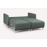 Угловой диван Divan Нордика мини Velvet Olive 264428 (зеленый)