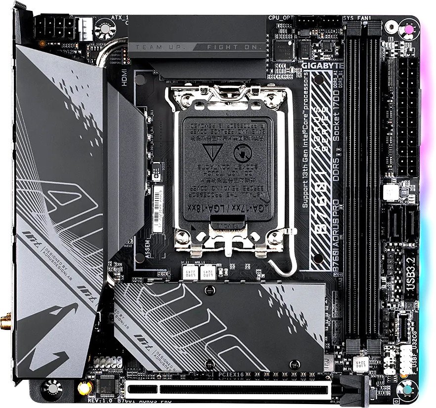 

Материнская плата Gigabyte B760I Aorus Pro (rev. 1.x)
