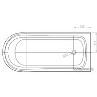 Ванна Astra-Form Ретро 170x75