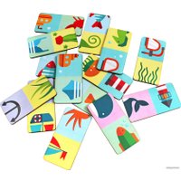 Развивающая игра Paremo Домино Морской мир PE120-32