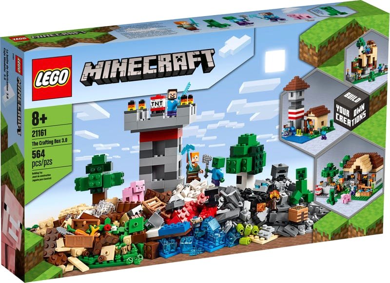 

Конструктор LEGO Minecraft 21161 Набор для творчества 3.0