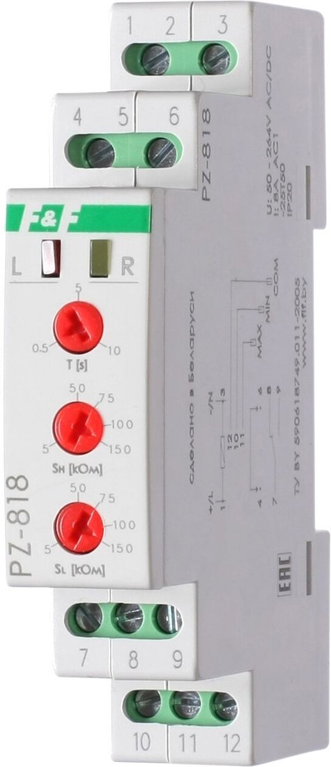 

Реле уровня Евроавтоматика F&F PZ-818 EA08.001.009