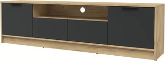 Тумба Интерлиния ТВ Концепт КТ-ТВ4-50 (антрацит/дуб золотой)