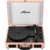 Виниловый проигрыватель Alive Audio Glam Blush