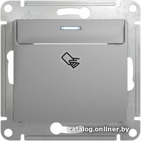 Выключатель Schneider Electric Glossa GSL000369 (алюминий)