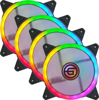 Комплект вентиляторов для корпуса Ginzzu 12LB4 (4 шт.)