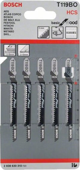 

Набор пильных полотен Bosch 2608630310