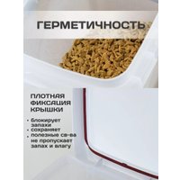 Контейнер для корма Stefanplast 98500 40л (прозрачный)